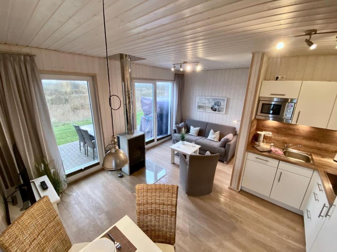 Ferienhaus Skipper Hus By Seeblick Ferien Oro, Kamin,Sauna Ольпениц Экстерьер фото